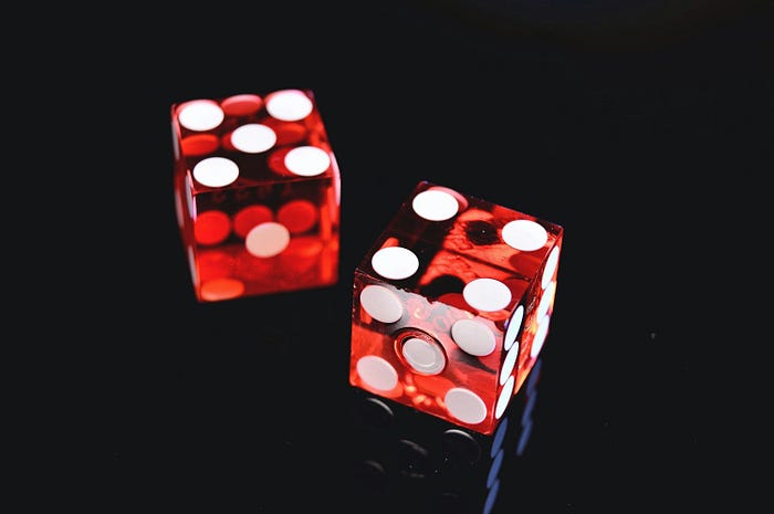 Two dice are rolled.