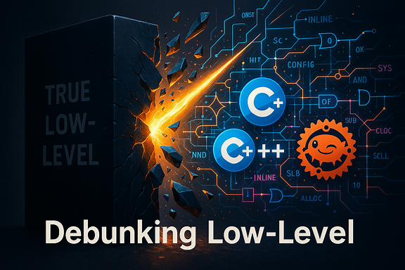 Stop Calling Them Low-Level: Rust, C, and C++ in the Modern Era 🖥️