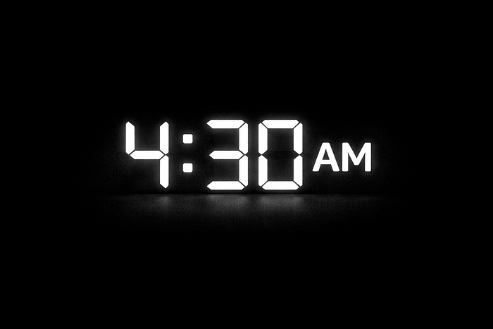 I Woke Up at 4:30 AM Every Day for 30 Days — Here Is What Nobody Tells You