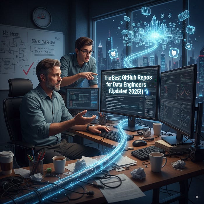 The Best GitHub Repos for Data Engineers in 2025! | article review image