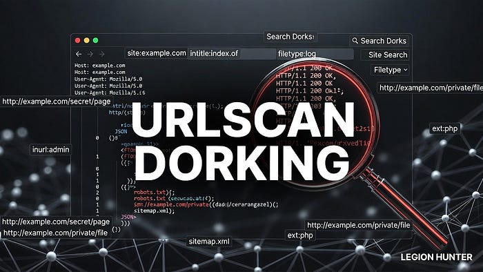 Information Disclosure using URLScan Dorking
