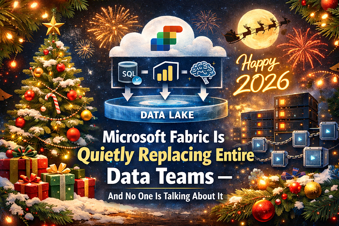 Microsoft Fabric Is Quietly Replacing Entire Data Teams — And No One Is Talking About It | article review image