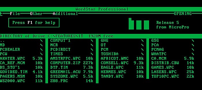 From the archive: WordStar 5 review | article review image