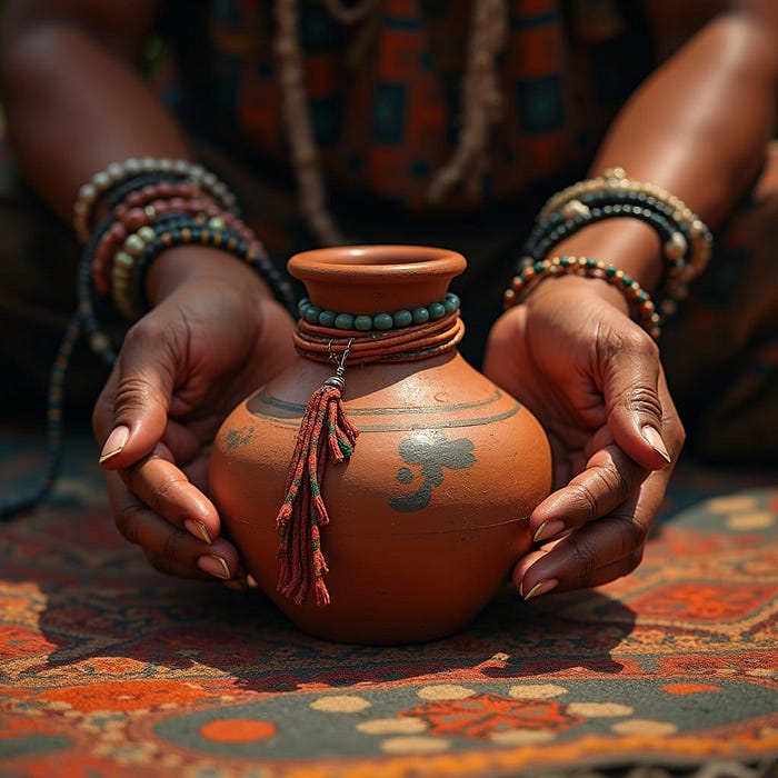 Indigenous ceramic work