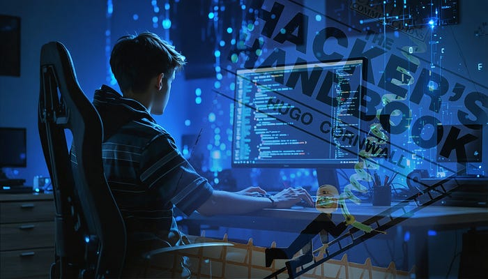 Vintage stuff: The Hacker's Handbook and the script kiddie | article review image