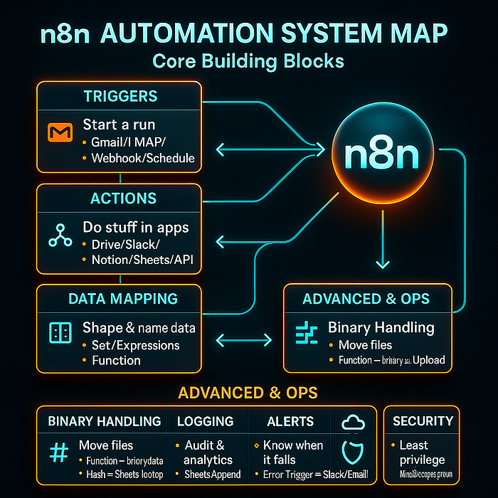 ✨ n8n Workflow Mastery — 📚 A Beginner's Guide to Building Automated Processes | article review image