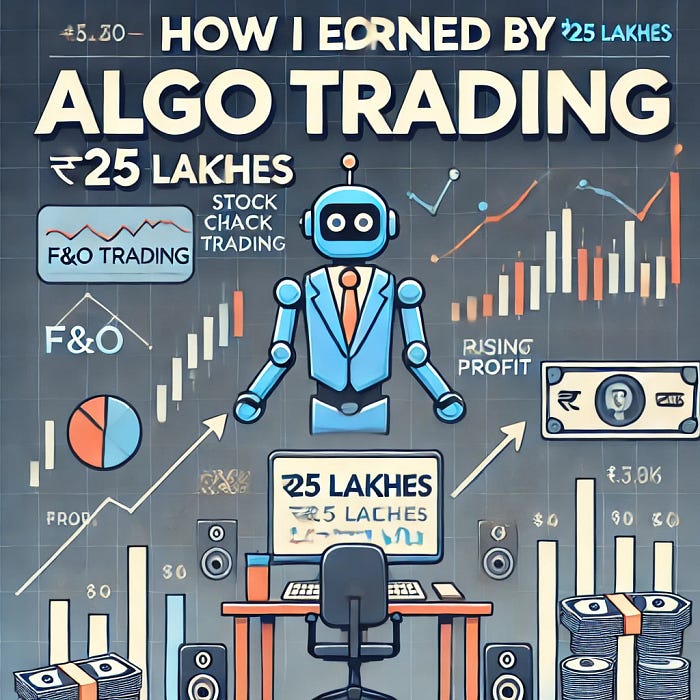 Chapter 4: How I Earned ₹25 Lakhs passive income with Algorithmic F&O Trading 📈💰🚀