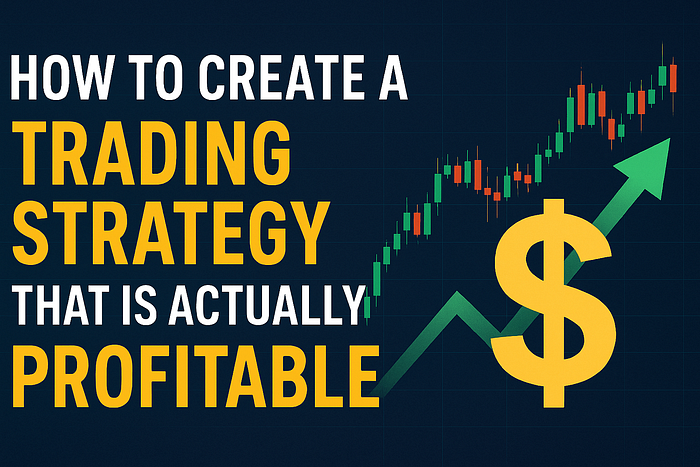 How to create a Trading strategy that is actually Profitable.