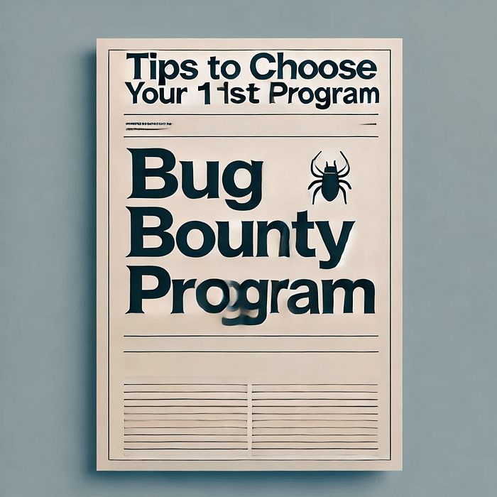 Choosing Your First Program in Bug Bounties: A Beginner's Guide